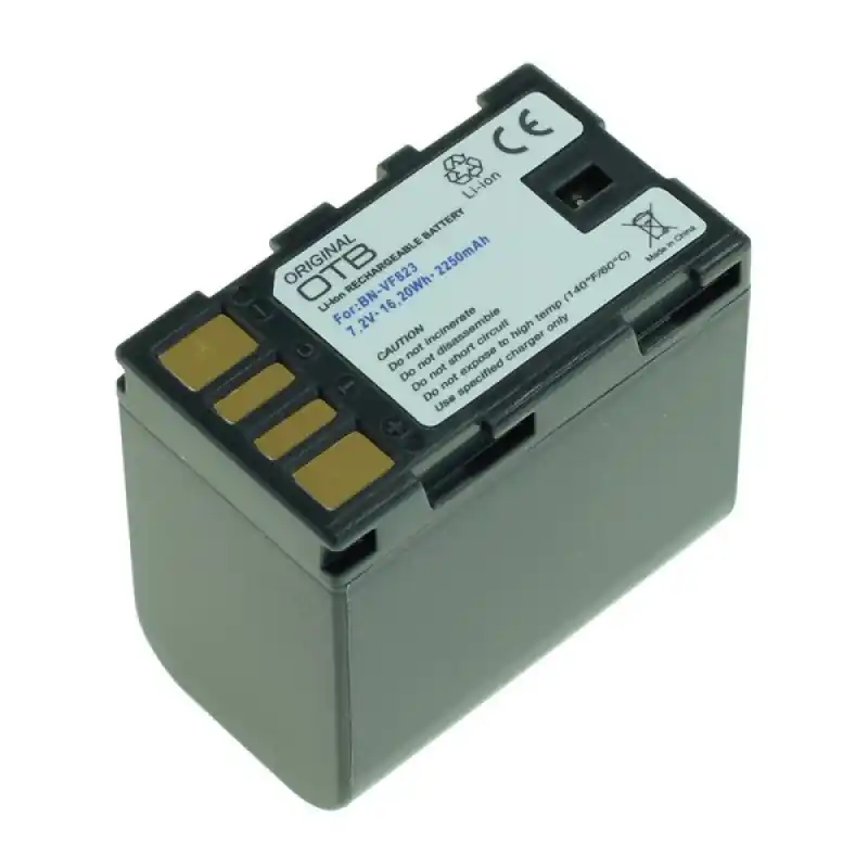 Batteria BN-VF823 per JVC GR-D720 / GZ-HM1 / GZ-HD3, 2250 mAh
