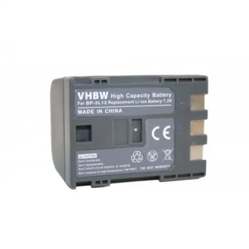 Batteria BP-2L12 per Canon MV3 / MV900 / HV20, 1200 mAh