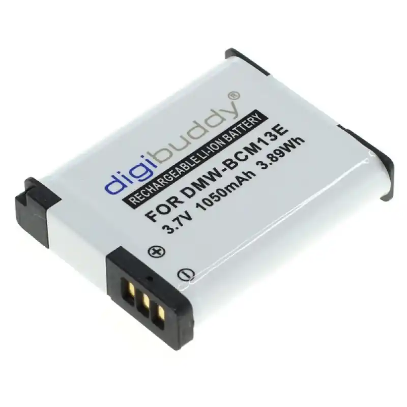 Batteria DMW-BCM13 per Panasonic Lumix DMC-FT5 / DMC-TZ40 / DMC-ZS30, 1050 mAh