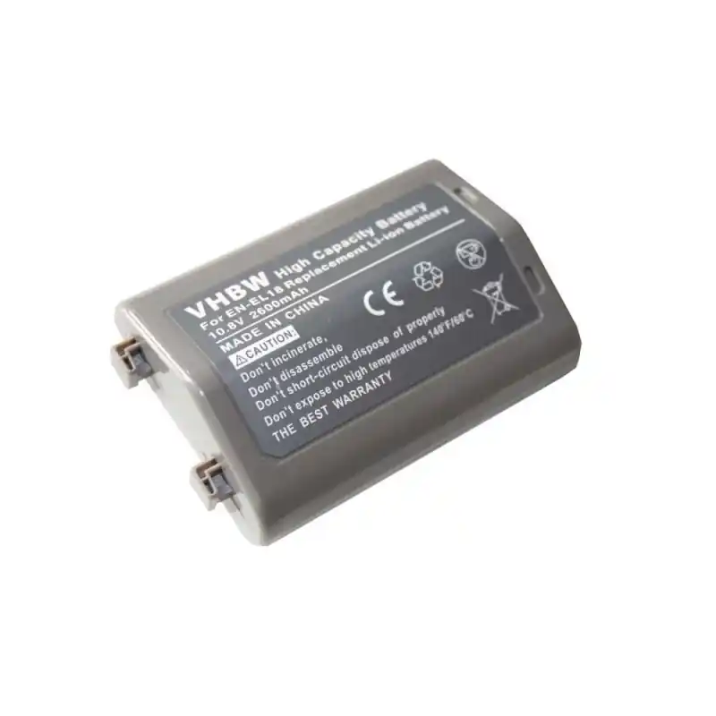 Batteria EN-EL18 per Nikon D4 / D4S, 2600 mAh