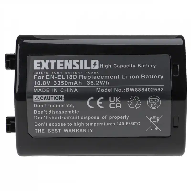 Batteria EN-EL18D za Nikon D6 / Z9, 3350 mAh