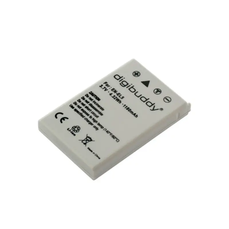 Batteria EN-EL5 per Nikon Coolpix 3700 / 4200 / 5200, 1180 mAh