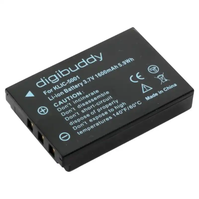 Batteria KLIC-5001 per Kodak Easy Share DX6490 / DX7440 / DX7590, 1600 mAh