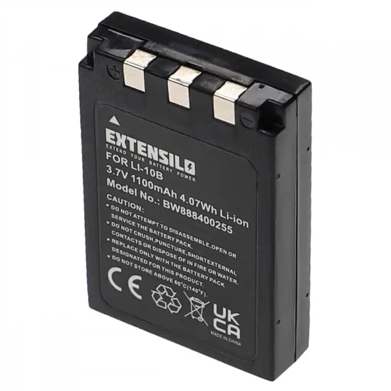 Batteria LI-10B / LI-12B per Olympus Camedia C-50 / mju 300 / mju 1000, 1100 mAh