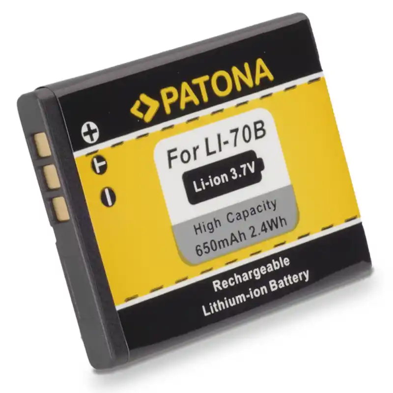 Batteria LI-70B per Olympus D-700 / FE-5040 / VG-160, 500 mAh