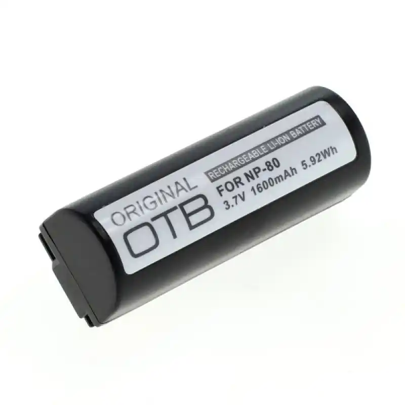 Batteria NP-80 per Fuji Finepix 1300 / 1400 / 4800 / 6800, 1600 mAh