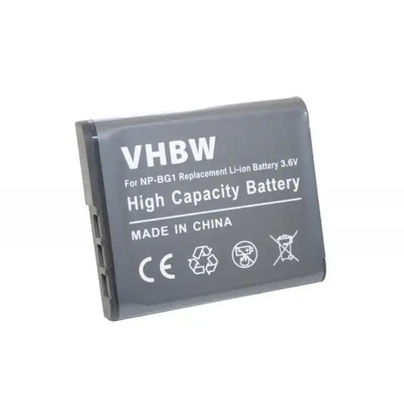 Batteria NP-BG1 / NP-FG1 per Sony Cybershot DSC-H3 / DSC-H3B / DCS-H7, 950 mAh
