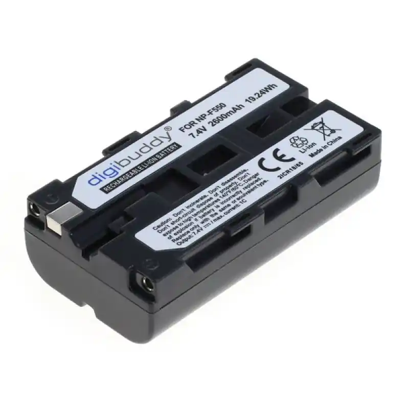 Batteria NP-F550 / NP-F750 per Sony CCD-RV100 / CCD-RV200, 2600 mAh