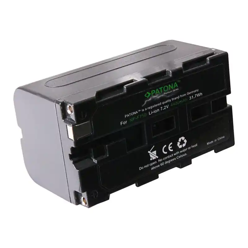 Batteria NP-F550 / NP-F750 per Sony CCD-RV100 / CCD-RV200, 4400 mAh