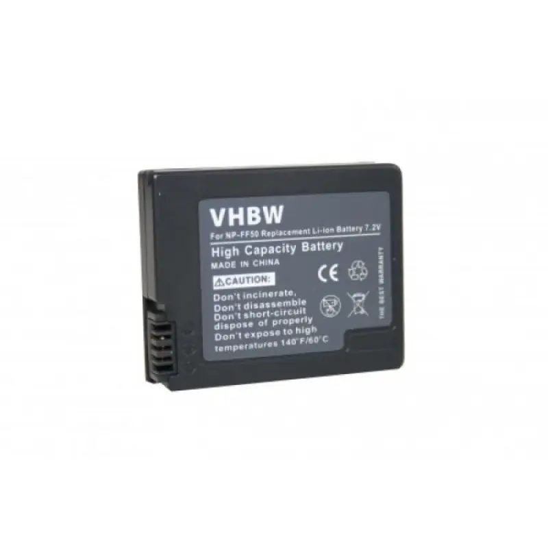 Batteria NP-FF50 per Sony DCR-HC1000 / DCR-IP5 / DCR-PC350, 700 mAh