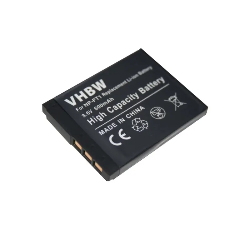 Batteria NP-FT1 per Sony Cybershot DSC-T1 / DSC-L1 / DSC-M1, 500 mAh