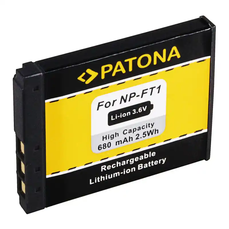 Batteria NP-FT1 per Sony Cybershot DSC-T1 / DSC-L1 / DSC-M1, 680 mAh