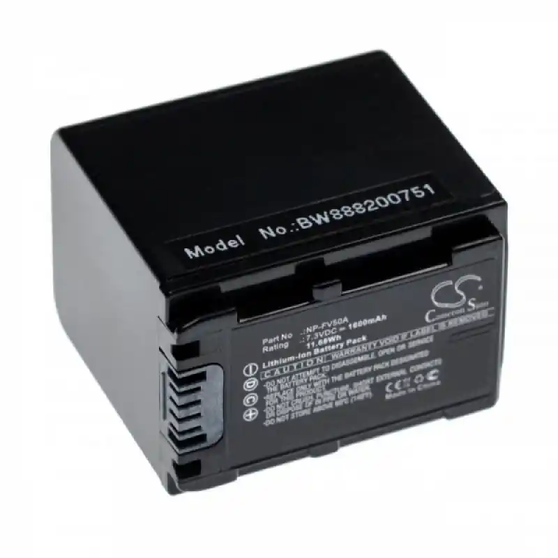 Batteria NP-FV50A za Sony HDR-CX680 / FDR-AX700, 1600 mAh