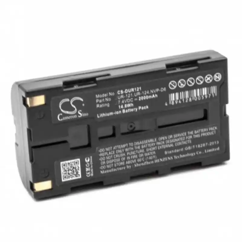 Batteria NVP-D6 / UR-121 per Sanyo iDshot IDC-1000 / Xacti NV-DV35, 2000 mAh