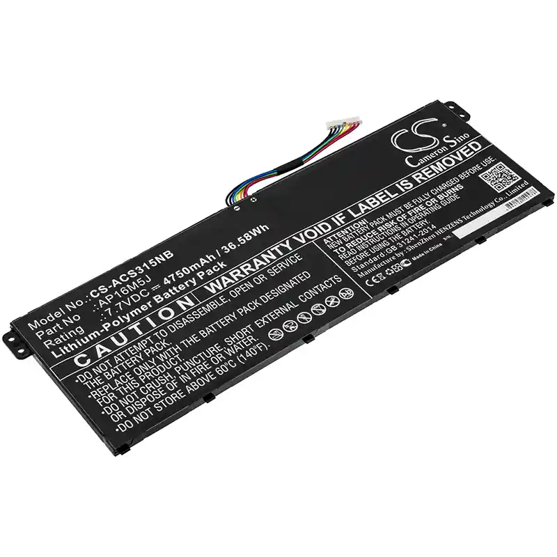 Batteria per Acer Aspire 3 315 / A3 317 / A1 A114, AP16M5J, 4750 mAh