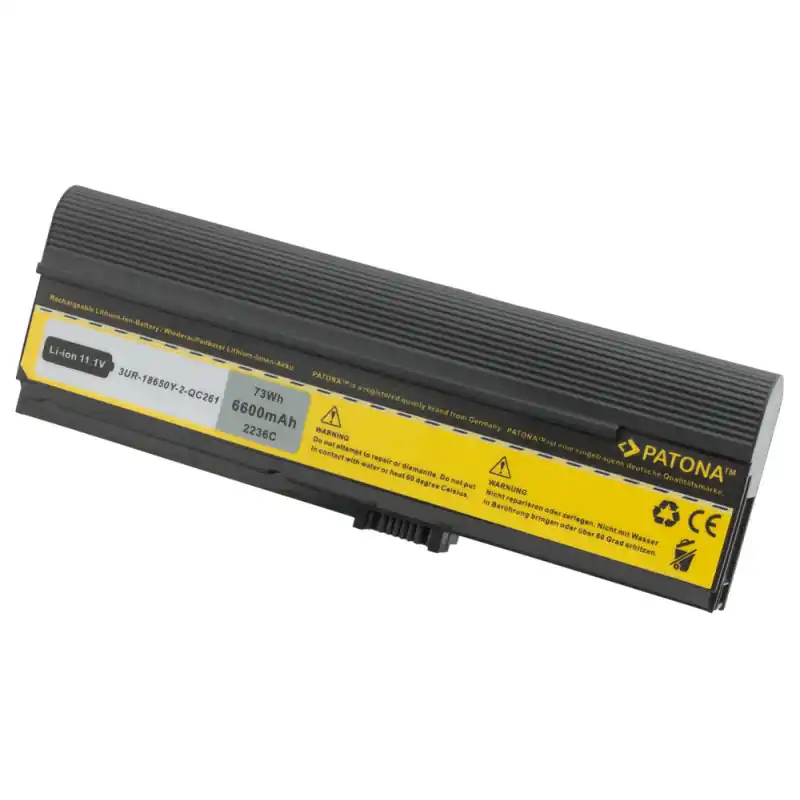 Batteria per Acer Aspire 3600 / TravelMate 2400 / Extensa 3810, 6600 mAh