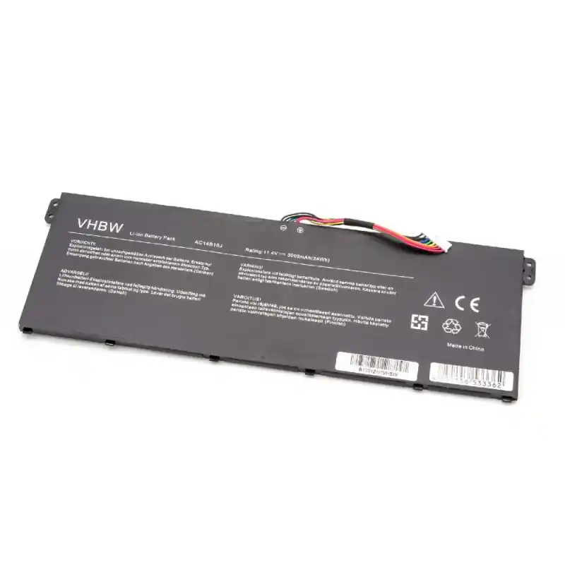 Batteria per Acer Aspire E3-111 / ES1-511/ V3-111, AC14B18J, 3000 mAh