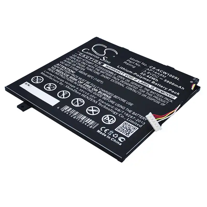 Batteria per Acer Aspire Switch 10 / Iconia Tab 10, 5900 mAh