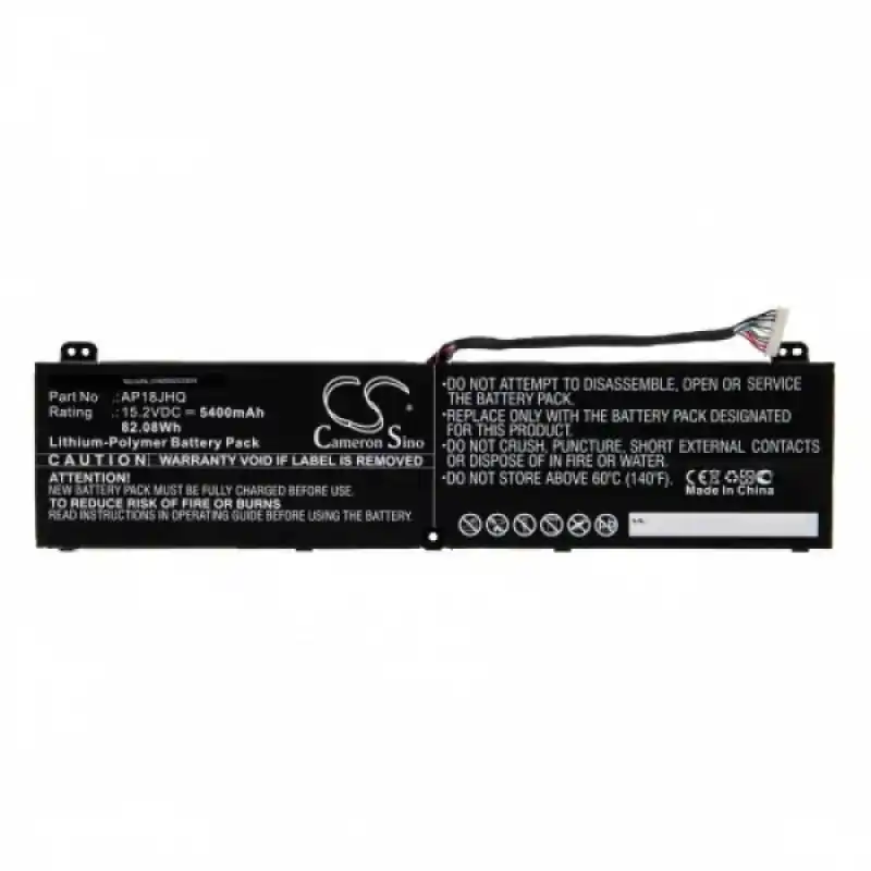 Batteria per Acer ConceptD 7 CN715 / Predator Triton 500 PT515, 5400 mAh
