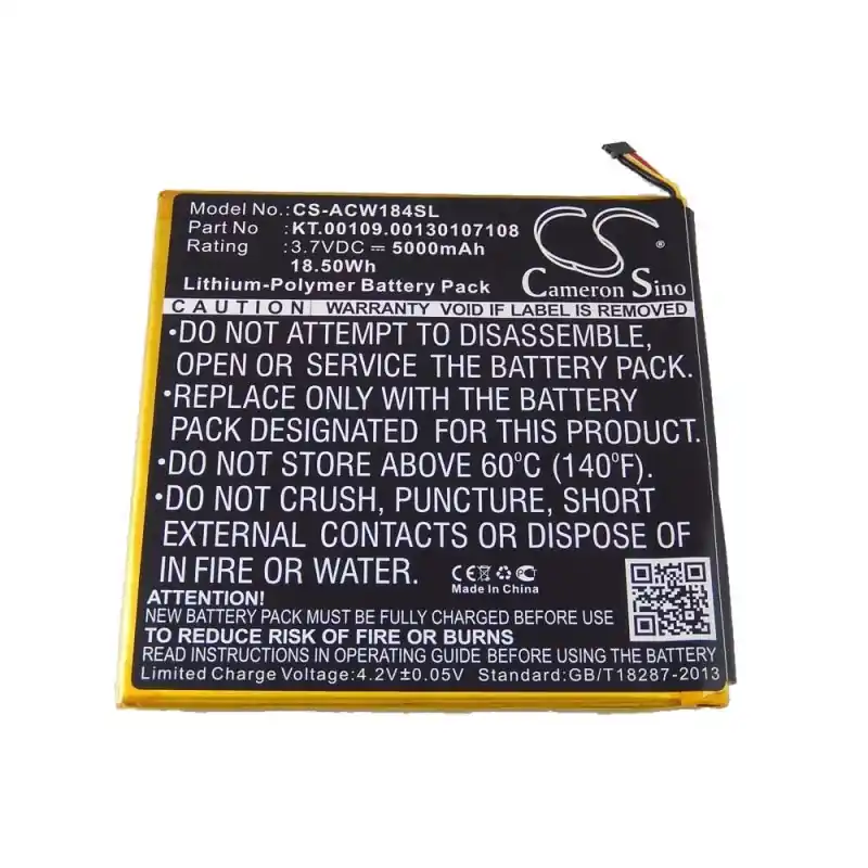 Batteria per Acer Iconia Tab A1-840, 5000 mAh