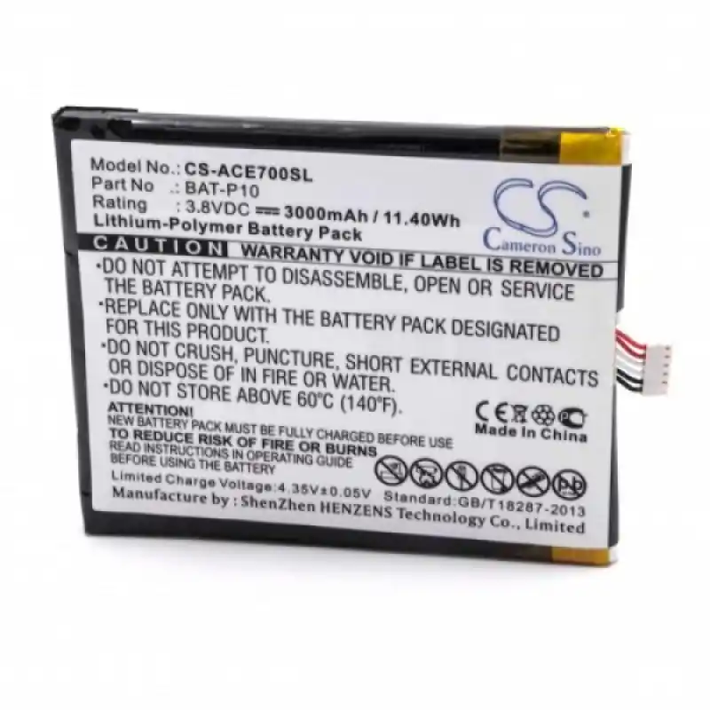 Batteria per Acer Liquid E700 / E39, 3000 mAh