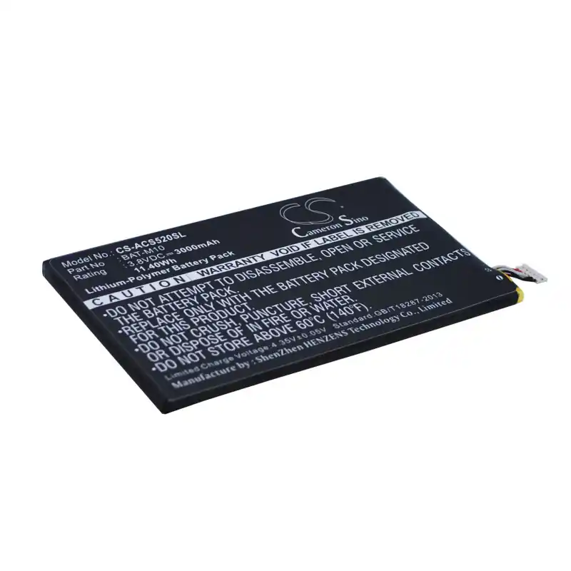 Batteria per Acer Liquid S2 / S520, 3000 mAh