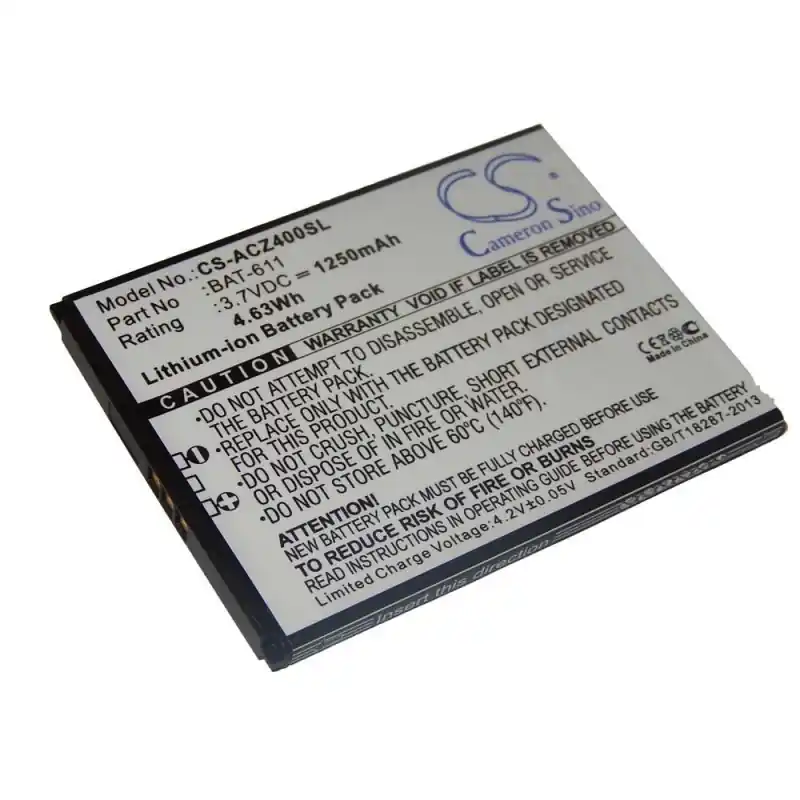 Batteria per Acer Liquid Z4 / Z140 / Z160, 1250 mAh
