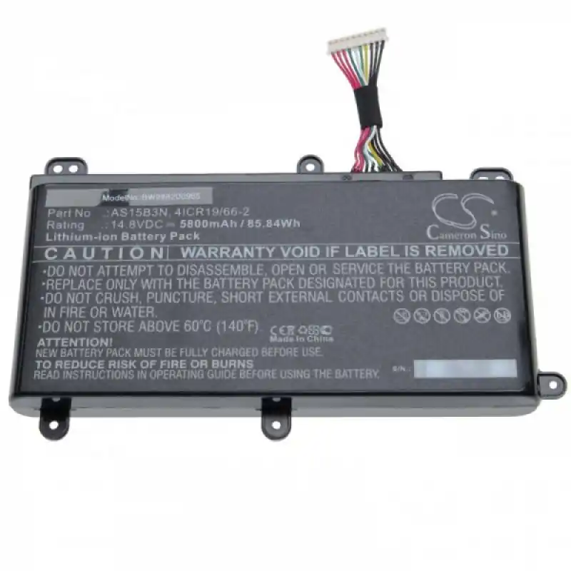 Batteria per Acer Predator 15 G9 / 17 G9 / 17X / 19X / 21X, 5800 mAh