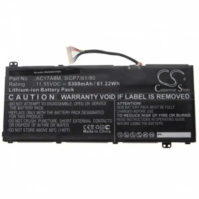 Batteria per Acer Spin 3 SP314-52 / TravelMate X3410-M, 5300 mAh