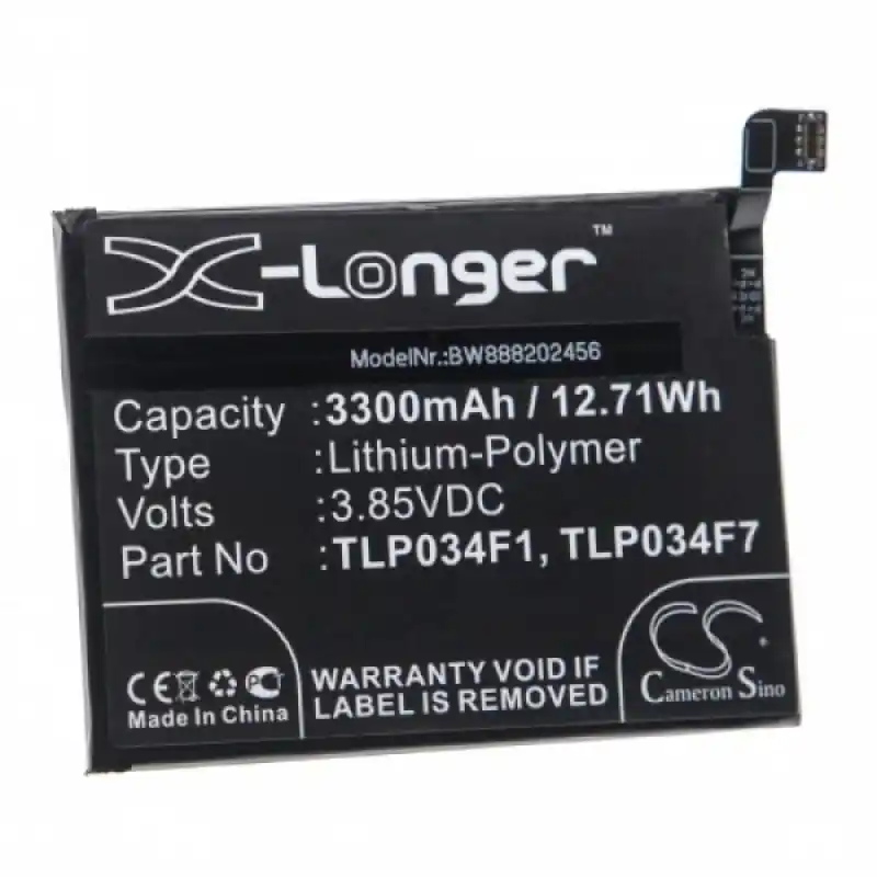 Batteria per Alcatel 3 (2019) / 3L (2019), 3300 mAh