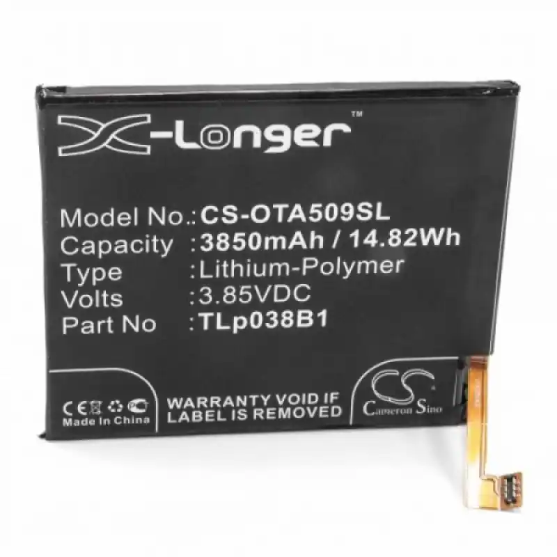 Batteria per Alcatel A7 / OT-5090Y, 3850 mAh