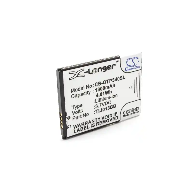 Batteria per Alcatel One Touch Pixi 3 4.0, 1300 mAh