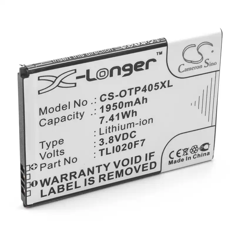 Batteria per Alcatel One Touch Pixi 4 5.0, 1950 mAh