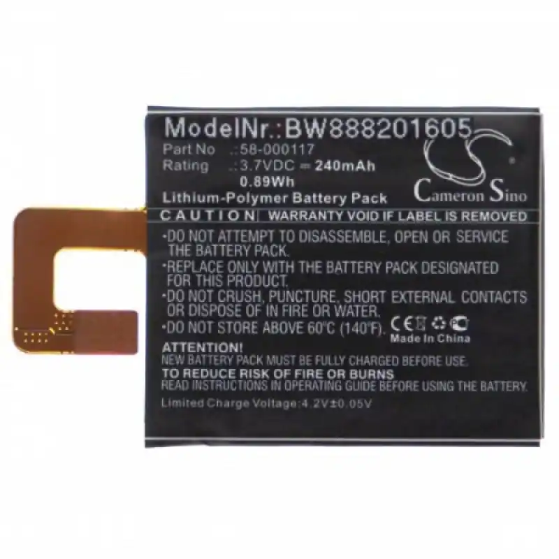 Batteria per Amazon Kindle Oasis / Oasis 2 / Oasis 3, 240 mAh