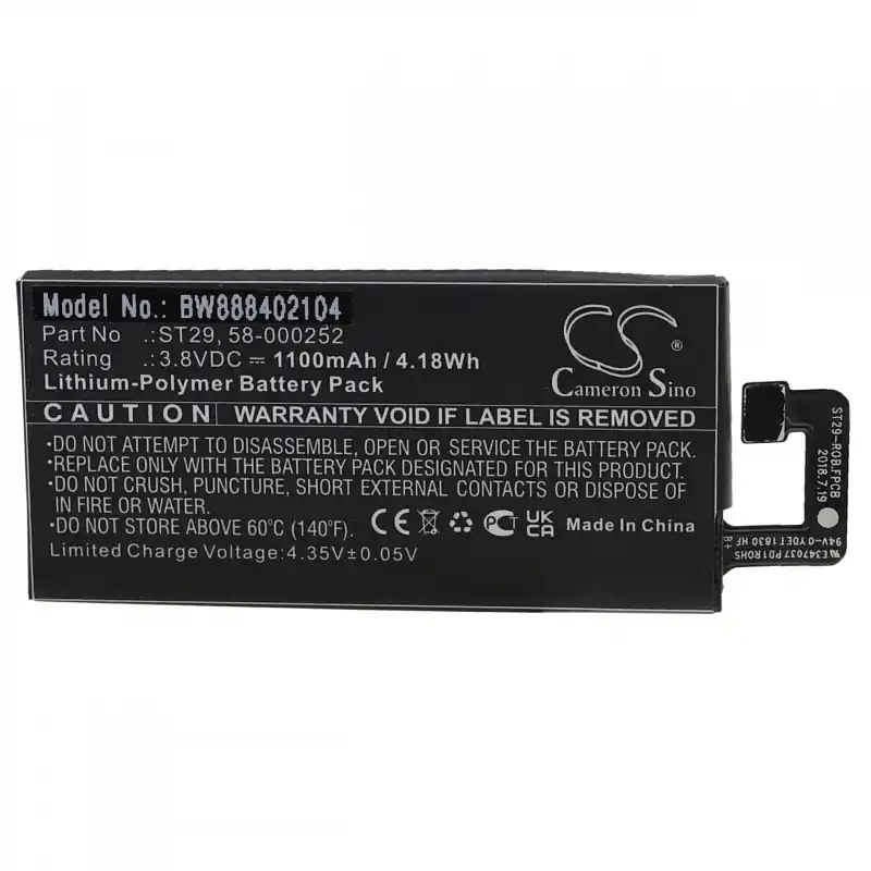 Batteria per Amazon Kindle Oasis 3, 1100 mAh
