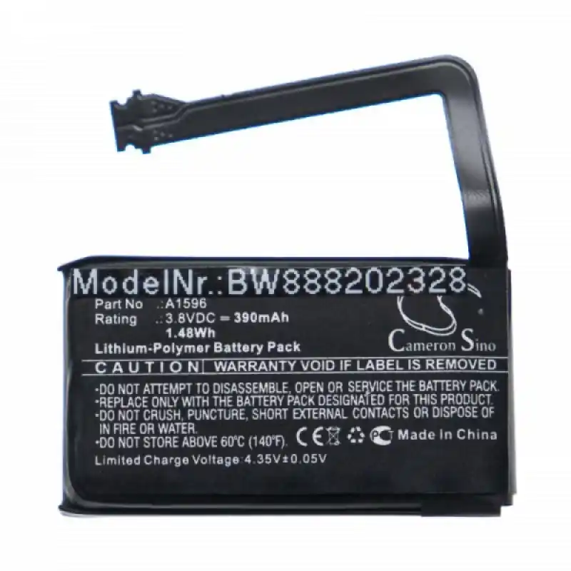 Batteria per Apple Airpods 2 Charging Case, A1596, 380 mAh
