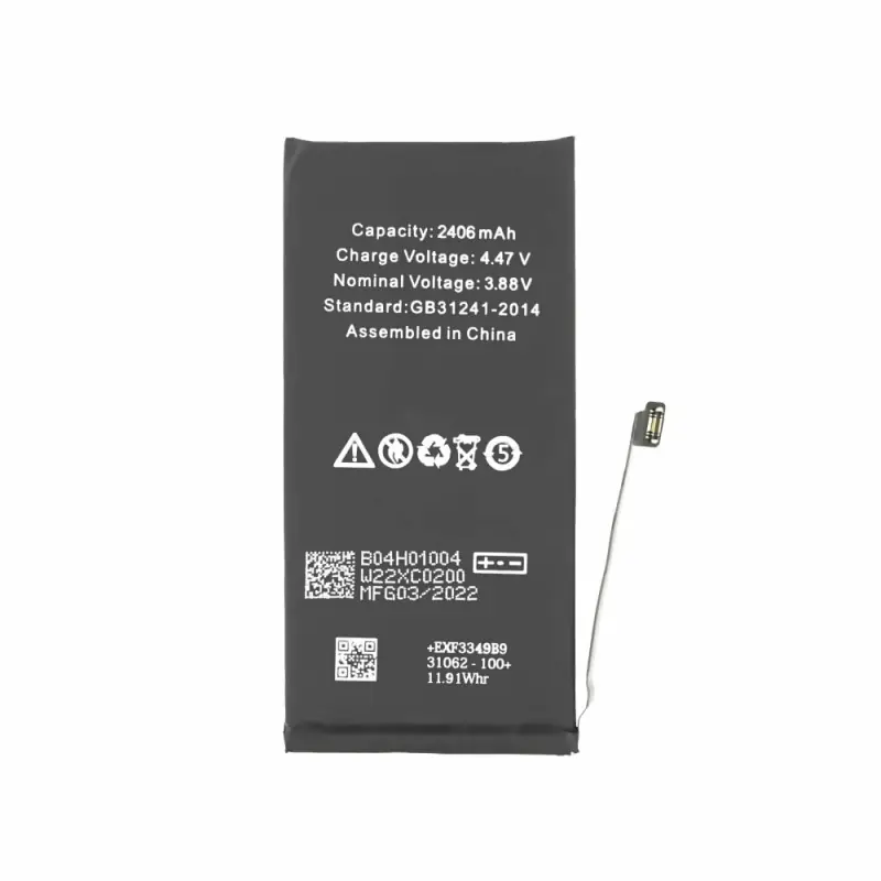 Batteria per Apple iPhone 13 Mini, originale (OEM), 2406 mAh