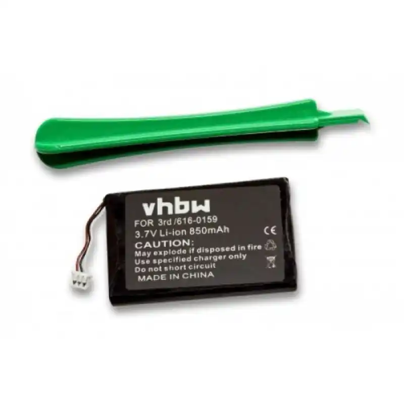 Batteria per Apple iPod 3G, 850 mAh