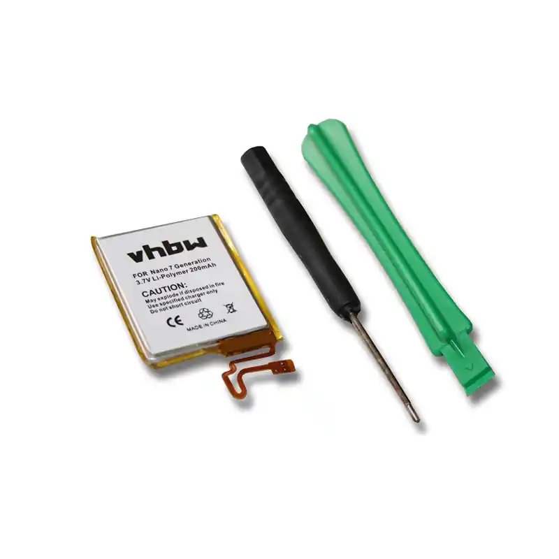 Batteria per Apple iPod Nano 7G, 200 mAh