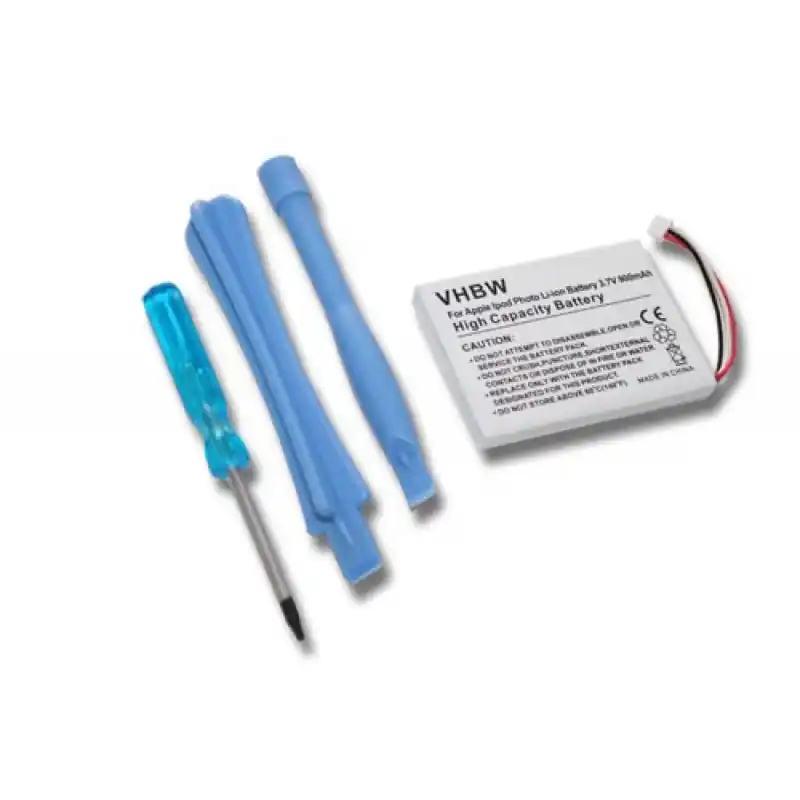 Batteria per Apple iPod Photo, 900 mAh