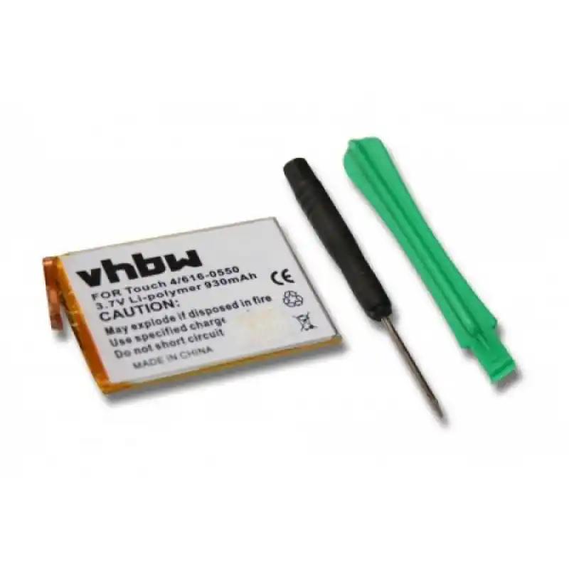 Batteria per Apple iPod Touch 4G, 930 mAh
