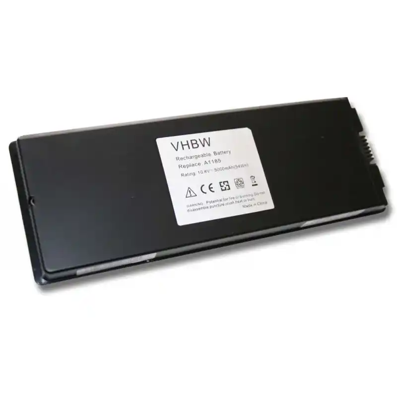 Batteria per Apple MacBook 13" A1185, nero, 5000 mAh