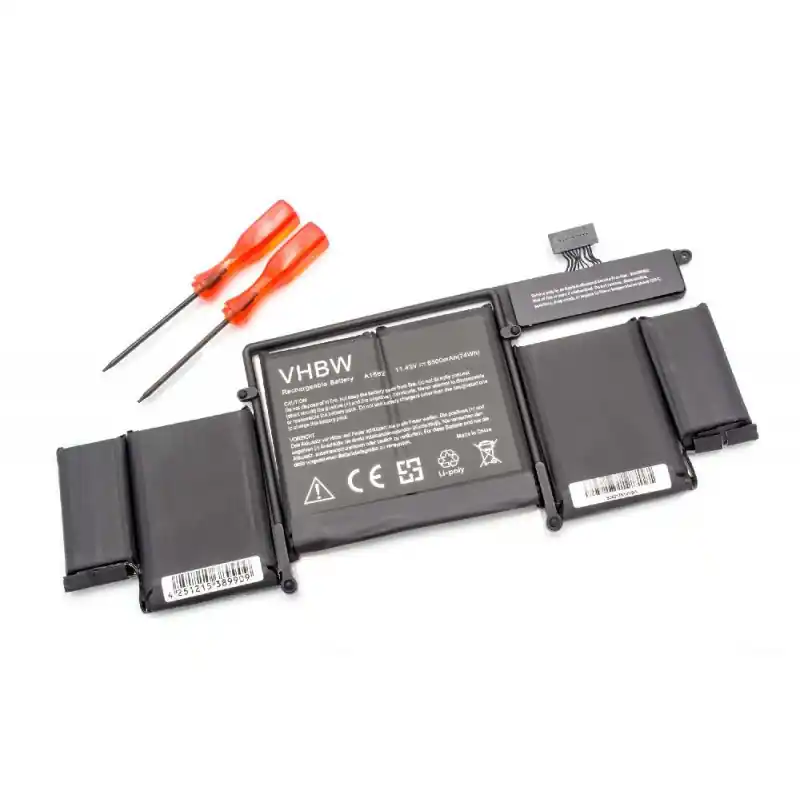 Batteria per Apple MacBook Pro 13" Retina Display / A1582 / A1502, 6500 mAh