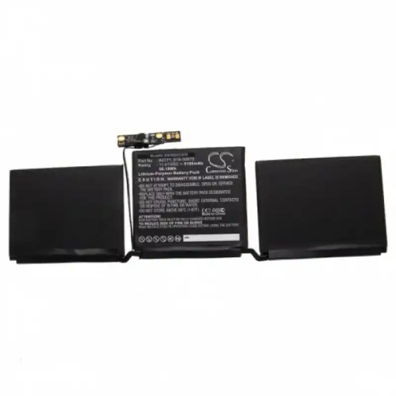 Batteria per Apple MacBook Pro 13" Retina Display / A2159, 5100 mAh
