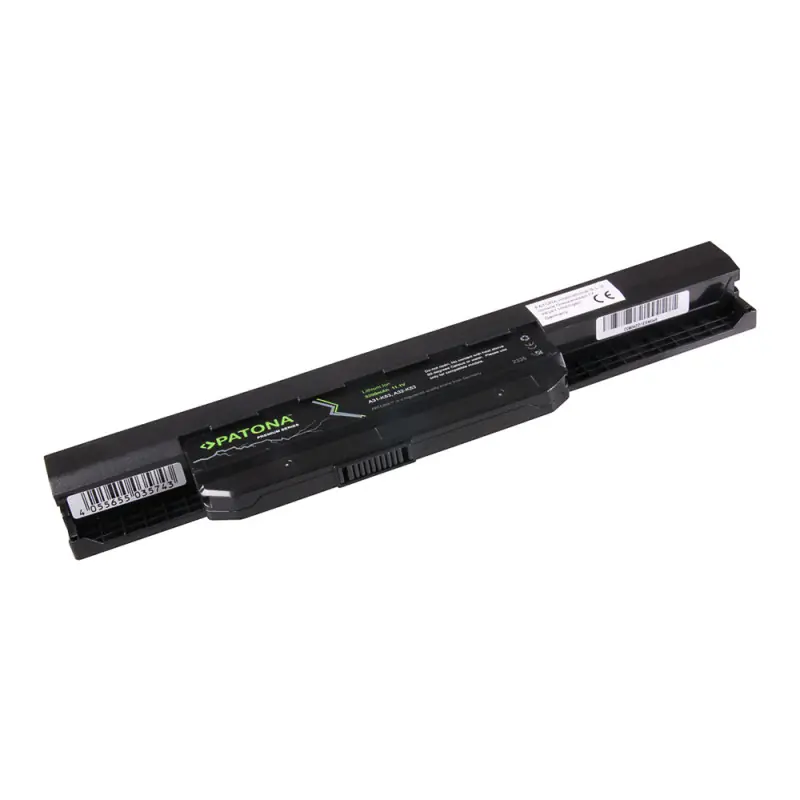 Batteria per Asus A43 / A53 / A54 / A83 / K43 / K53 / K54 / X53, 11.1 V, 5200 mAh