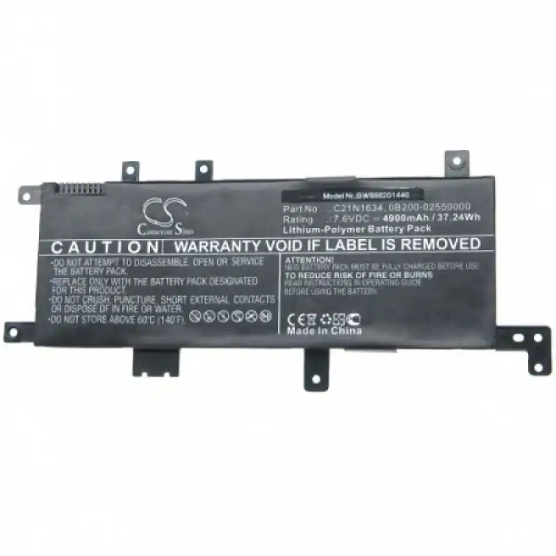 Batteria per Asus A580 / F542 / R542 / X542, 4900 mAh