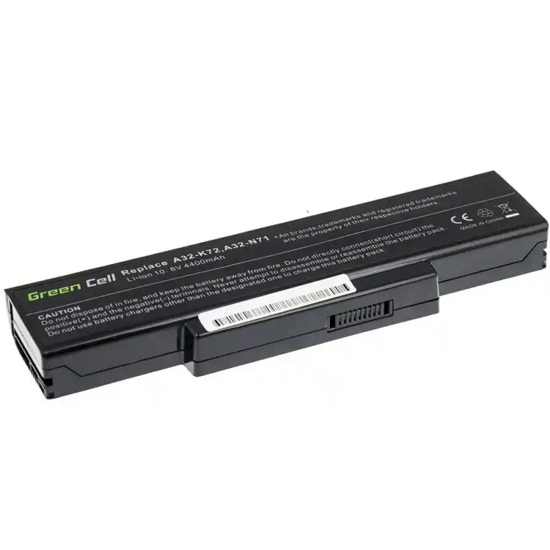 Batteria per Asus A72 / K72 / N71 / N73, 4400 mAh