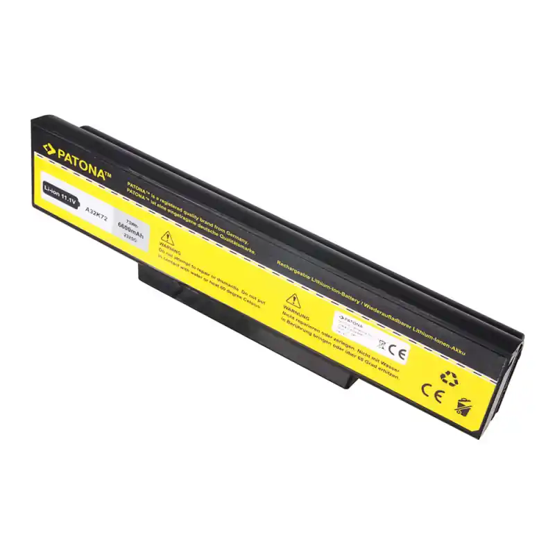 Batteria per Asus A72 / K72 / N71 / N73, 6600 mAh