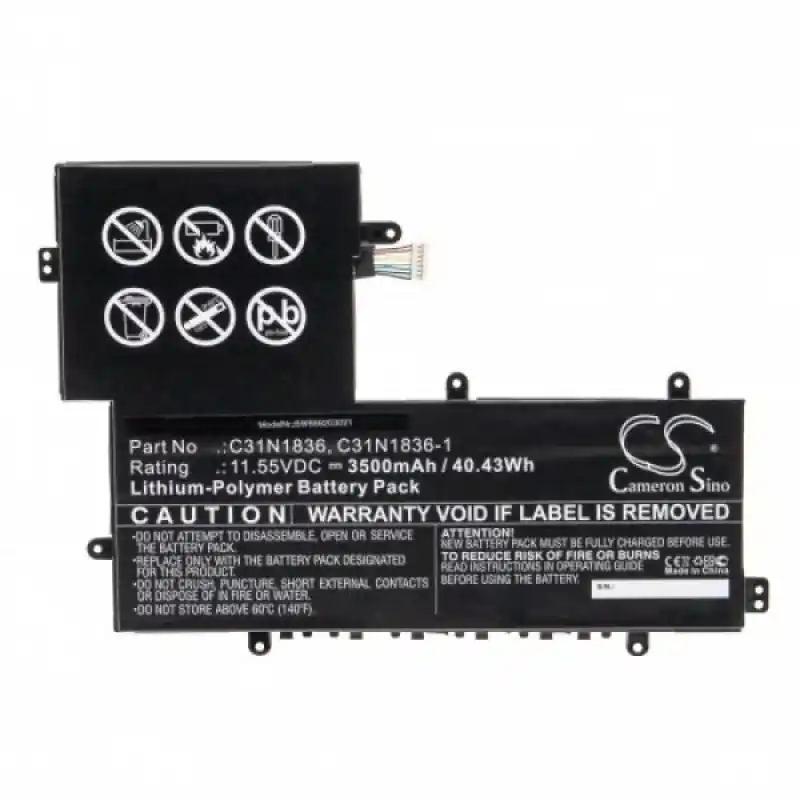 Batteria per Asus ChromeBook C204MA, 3500 mAh