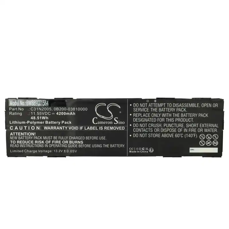 Batteria per Asus ChromeBook CX3 / CX9, C31N2005, 4200 mAh